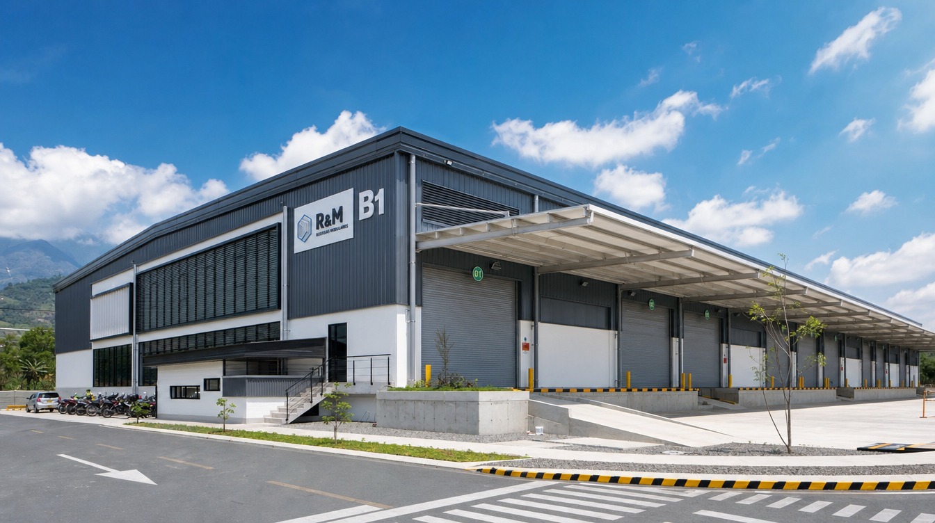 Bodega industrial en construccion en Cota