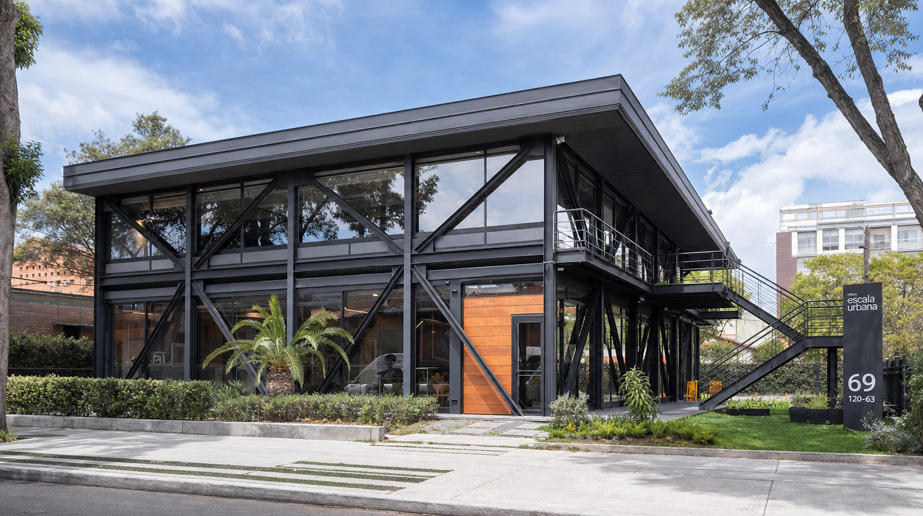 Oficinas modulares en construccion en Rionegro, Antioquia