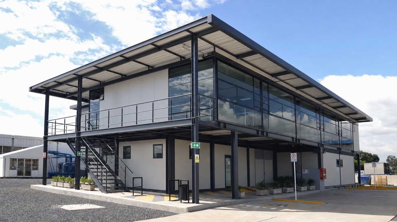 Oficinas corporativas modulares en construccion en Bogota